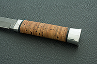 Нож Бурятский большой береста, zdi-1016, алюминий : фото 6