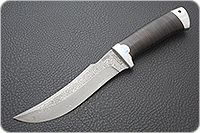 Нож Клык наборная кожа, zdi-1016, алюминий : фото 2