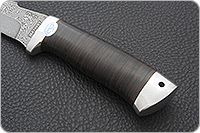 Нож Клык наборная кожа, zdi-1016, алюминий : фото 6