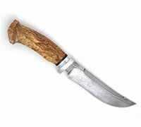 Нож Росомаха карельская береза, zdi-1016, алюминий : фото 2