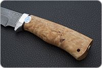 Нож Стрелец карельская береза, zdi-1016, алюминий : фото 6