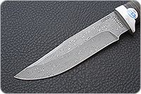 Нож Стрелец наборная кожа, zdi-1016, алюминий : фото 3