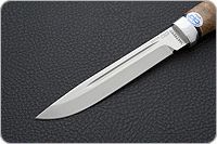 Нож Финка-3 карельская береза, 95х18, алюминий : фото 3