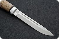 Нож Финка-3 карельская береза, 95х18, алюминий : фото 4