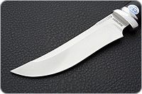Нож Росомаха наборная кожа, 100х13м, алюминий : фото 3