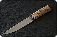 Нож Пескарь береста, 100х13м, текстолит : фото 2