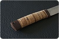 Нож Пескарь береста, 100х13м, текстолит : фото 5