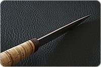 Нож Пескарь береста, 100х13м, текстолит : фото 9