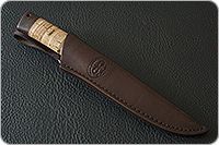 Нож Пескарь береста, 100х13м, текстолит : фото 11