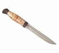 Нож Финка-3 карельская береза, 100х13м, текстолит : фото 11