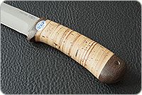 Нож Лиса береста, 100х13м, текстолит : фото 6