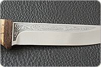 Нож Лиса береста, 100х13м, текстолит : фото 7