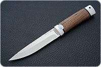 Нож Пескарь орех, 100х13м, алюминий : фото 2