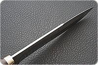 Нож Шаман-1 орех, 95х18, латунь : фото 6