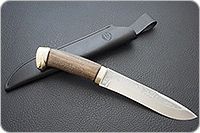 Нож Шаман-1 орех, 95х18, латунь : фото 7