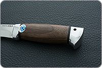 Нож Шаман-2 орех, 95х18, алюминий : фото 6