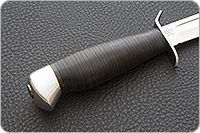 Нож Штрафбат наборная кожа, 100х13м, алюминий : фото 5