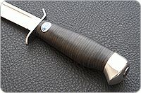 Нож Штрафбат наборная кожа, 100х13м, алюминий : фото 6