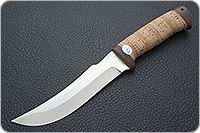 Нож Клык береста, 100х13м, текстолит : фото 2