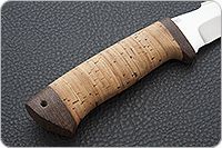 Нож Клык береста, 100х13м, текстолит : фото 5