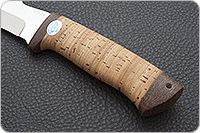 Нож Клык береста, 100х13м, текстолит : фото 6