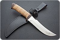 Нож Клык береста, 100х13м, текстолит : фото 8