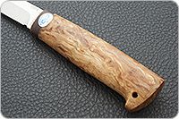 Нож Финка-5 карельская береза, 95х18, текстолит : фото 6