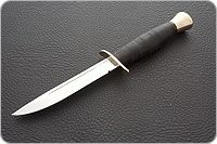 Нож Финка-2 наборная кожа, 95х18, латунь : фото 12