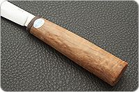 Нож Якут карельская береза, 95х18, текстолит : фото 6