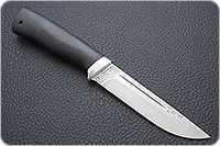 Нож Бекас граб - черное дерево, 100х13м, алюминий : фото 10