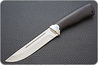 Нож Бекас граб - черное дерево, 100х13м, алюминий : фото 11