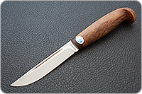 Нож Финка-Лаппи карельская береза, 95х18, текстолит : фото 2