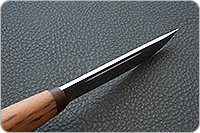 Нож Финка-Лаппи карельская береза, 95х18, текстолит : фото 5