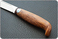 Нож Финка-Лаппи карельская береза, 95х18, текстолит : фото 7