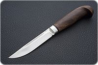 Нож Финка-Лаппи орех, 95х18, алюминий : фото 2