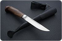 Нож Финка-Лаппи орех, 95х18, алюминий : фото 7