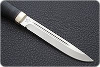 Нож Финка-3 наборная кожа, 100х13м, латунь : фото 4