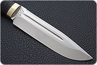 Нож Селигер наборная кожа, 100х13м, латунь : фото 4