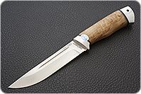 Нож Бекас карельская береза, elmax, алюминий : фото 2