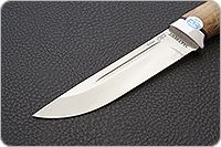 Нож Бекас карельская береза, elmax, алюминий : фото 3