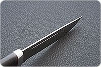 Нож Бекас наборная кожа, elmax, алюминий : фото 9