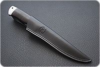 Нож Бекас наборная кожа, elmax, алюминий : фото 11