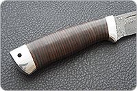 Нож Бекас наборная кожа, zd-0803, алюминий : фото 5