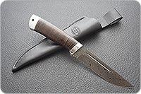 Нож Бекас наборная кожа, zd-0803, алюминий : фото 8