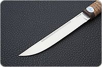 Нож Бурятский малый береста, 100х13м, текстолит : фото 3