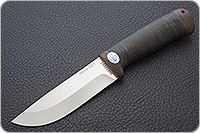 Нож Клычок-2 наборная кожа, 100х13м, текстолит : фото 2