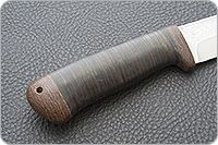 Нож Клычок-2 наборная кожа, 100х13м, текстолит : фото 5