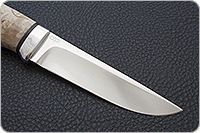 Нож Следопыт карельская береза, 100х13м, алюминий : фото 4