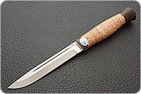 Нож Финка-3 береста, 95х18, текстолит : фото 2