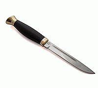 Нож Финка-3 граб - черное дерево, aus-8, латунь : фото 9